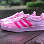 GUCCI x Adidas Originals Gazelle Low-Top Sneakers in Pink