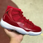 Air Jordan 11 White Red High 378037-623