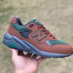 New Balance NB580 Brown Red Green Retro Casual Shoes MT580RTB