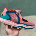 Nike Kyrie 5 Low White Pink Green Basketball Shoes DJ6012-800