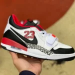 Air Jordan Legacy 312 Low FJ7221-101 White Black Red