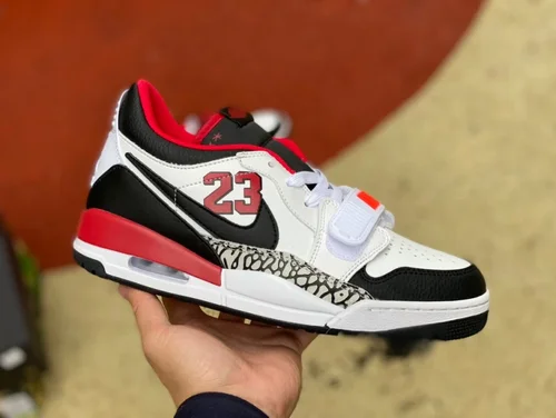 Air Jordan Legacy 312 Low FJ7221-101 White Black Red