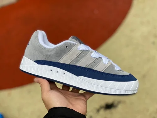 Adidas Human Made Grey Blue Retro Sneakers HP9915