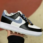 Nike Air Force 1 Low AF1 White Black Gray Shadow Sneakers FD9065-100