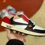 Air Jordan 1 x OFF-WHITE CZ0790-107 Black Toe Low