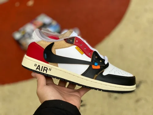 Air Jordan 1 x OFF-WHITE CZ0790-107 Black Toe Low