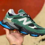 New Balance 9060 Green Black Retro Running Shoes U9060VRA