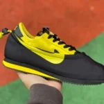 Nike Cortez Clot x Bruce Lee Black Yellow Retro Sneakers DZ3239-001