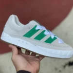 NEIGHBORHOOD x Adidas Adimatic Grey Green Retro Sneakers HR0776