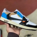 Air Jordan 1 x OFF-WHITE CZ0790-108 Black Toe Low