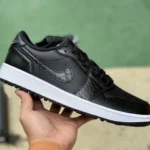 Air Jordan 1 Low Golf DD9315-003 Black Waterproof Retro