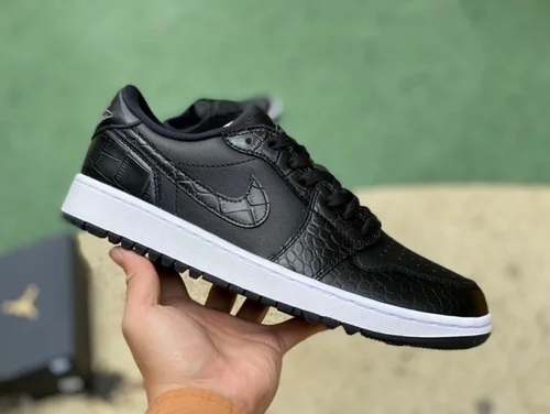 Air Jordan 1 Low Golf DD9315-003 Black Waterproof Retro