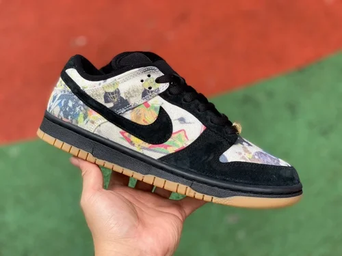 Nike Dunk x Supreme Black Color FD8788-001