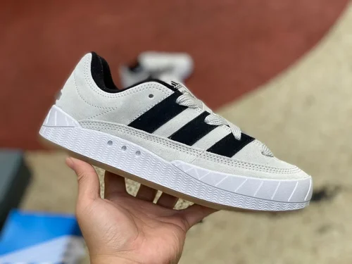 NEIGHBORHOOD x Adidas Adimatic White Black Retro Sneakers GY2091