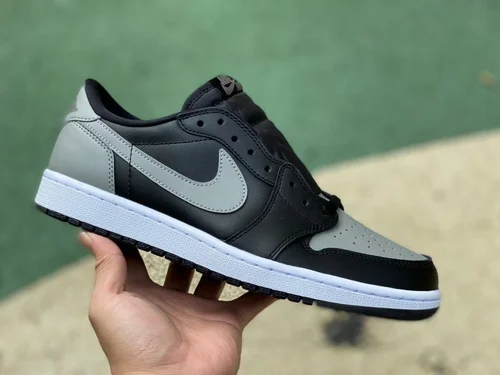 Air Jordan 1 Retro Low 705329-003 Black Grey