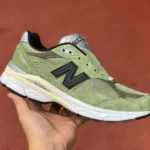 New Balance 990V3 Green JJJJound Retro Running Shoes M990JD3