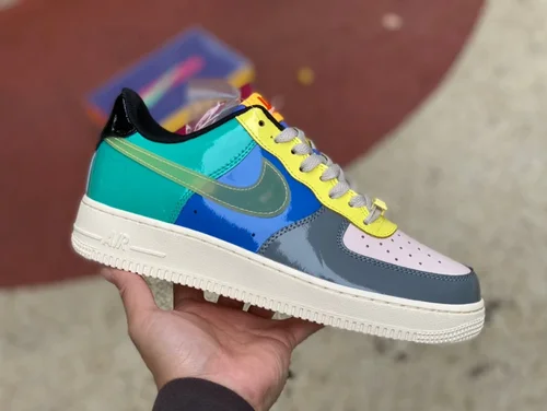 Nike Air Force 1 x Undefeated Grey Blue Green DV5255-001