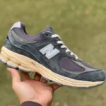 NB 2002R Carbon Grey Distressed New Balance 2002R Retro Running Shoes M2002RHO