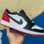 Air Jordan 1 Low CZ0790-106 Black Toe 2023 Cost-Effective Version