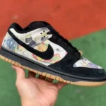 Nike Dunk x Supreme Black Color FD8788-001