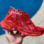 Balenciaga 7.0 Red Vintage Dad Shoes