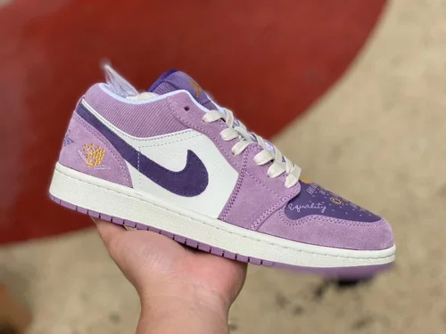 Air Jordan 1 Low DR8057-500 Kuromi Purple Retro