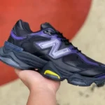 New Balance 9060 Black Purple Retro Running Shoes U9060MW