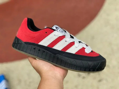 NEIGHBORHOOD x Adidas Adimatic Red Black Retro Sneakers GY2093