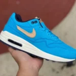 Nike Air Max 1 PRM Blue Men's Running Shoes FB8915-400