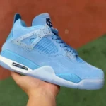 Air Jordan 4 UNC White Blue