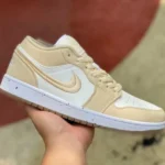 Air Jordan 1 Low FN3722-701 Beige White Silk Retro