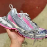 Balenciaga 3XL Silver Pink Best Value Vintage Dad Shoes 2023