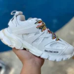 Balenciaga Triple S White Colorful Sneakers