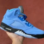 Air Jordan 5 UNC DV1310-401 Blue Black