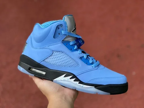 Air Jordan 5 UNC DV1310-401 Blue Black