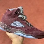 Air Jordan 5 Burgundy Retro Basketball Shoes DZ4131-600