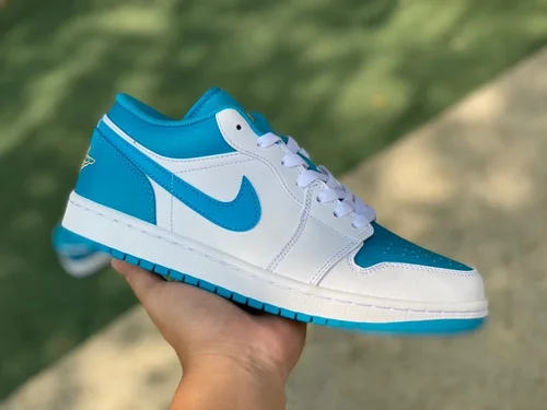 Air Jordan 1 Low 553558-174 Aquatone Retro