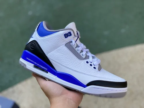 Air Jordan 3 x Fragment DA3595-100 White Blue