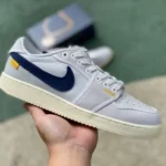 Union x Air Jordan 1 KO Sail DZ4864-100 White Grey Blue