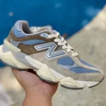 New Balance 9060 Grey Brown Blue Retro Dad Shoes U9060MUS