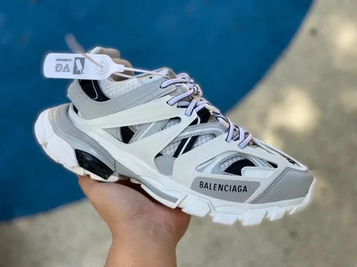 Balenciaga Triple S White Grey Black Sneakers