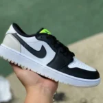 Air Jordan 1 Low Golf DD9315-108 White Black Pure Version