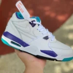 Nike Air Flight 89 306252-113 White Purple