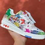 Louis Vuitton Trainer Graffiti Color Guangzhou Version