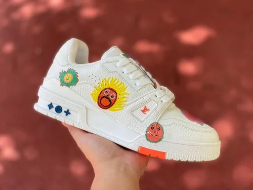 Louis Vuitton Trainer Yayoi Kusama White Guangzhou Version