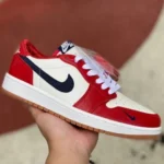 Air Jordan 1 Low CZ0790-100 White Red Hook Low-Top