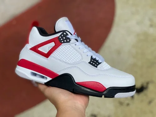 Air Jordan 4 Red Cement DH6927-161 White Red