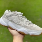 Adidas Yeezy 500 in Bone White with Gum Sole