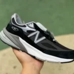 New Balance 990V6 Black Grey White Retro Running Shoes M990BK6