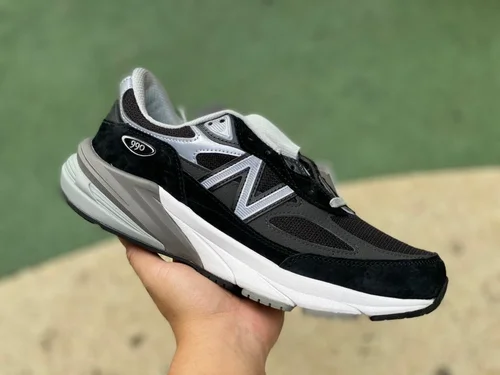 New Balance 990V6 Black Grey White Retro Running Shoes M990BK6